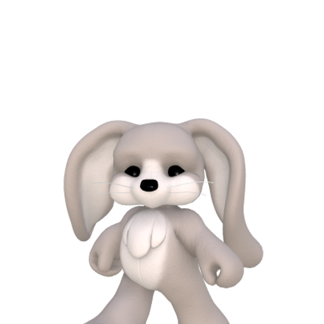 Hase von rechts<br/>mittel