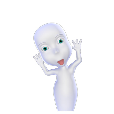 Toon Ghost Tounge mittel