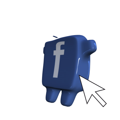 Facebook-Koo 2, der auf<br/>Ihre Facebook-Seite linkt