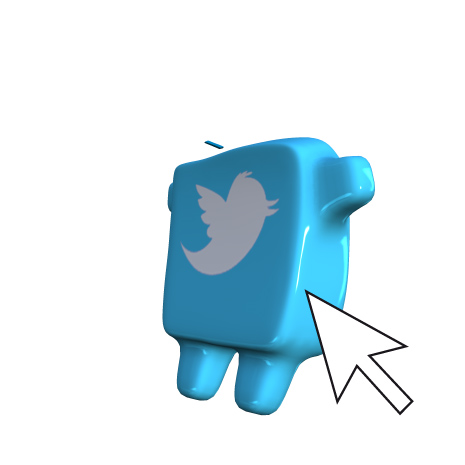 Twitter-Koo 2, der auf<br/>Ihre Twitter-Seite linkt