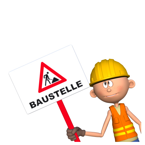 Bauarbeiter 3, mittel<br/>'Baustelle'